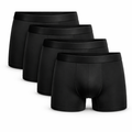Comfortable Black Boxer Briefs – 4 Pack
